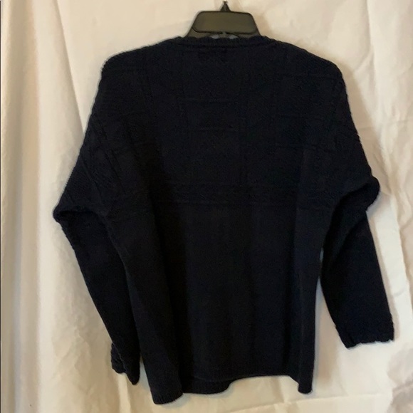 Men’s navy blue sweater - Picture 3 of 3